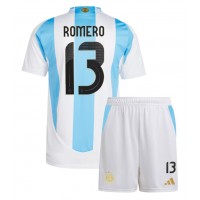 Argentina Cristian Romero #13 Replica Home Minikit Copa America 2024 Short Sleeve (+ pants)